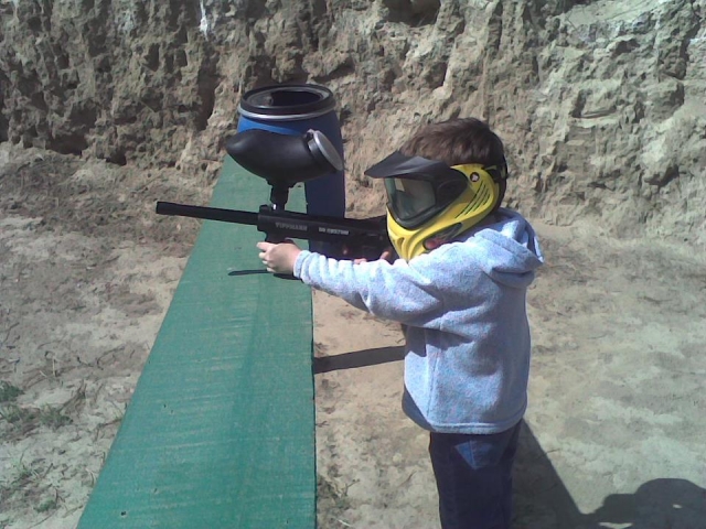 Paintball de peques